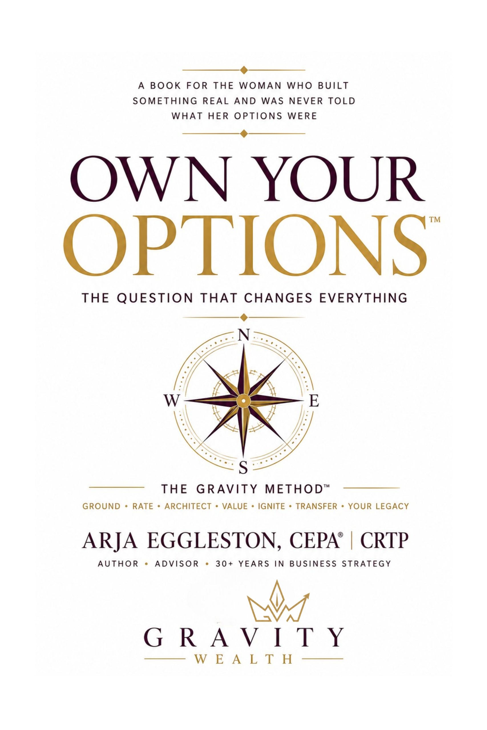 Own Your Options™ by Arja Eggleston, CEPA® — book cover